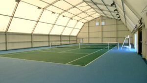 Projets de bâtiments modulaires démontables pour équipements sportifs et événements temporaires
