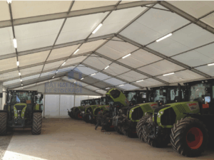 Bâtiments de stockage - stockage de machinerie modulable