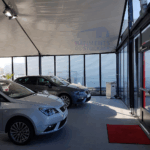 solutions de stockage modulaires -bâtiments industriels - bardage vitré