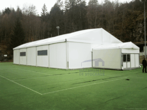 solutions de stockage modulaires -bâtiment sportif de stockage